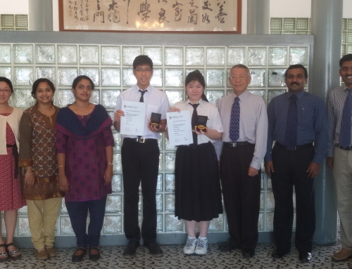 Gold Medal for ICAS Math achievers