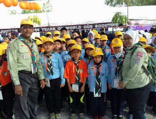 CCMS Cub-Scout won the 3rd Prize for 4th Brunei Cubboree’s Team Presentation