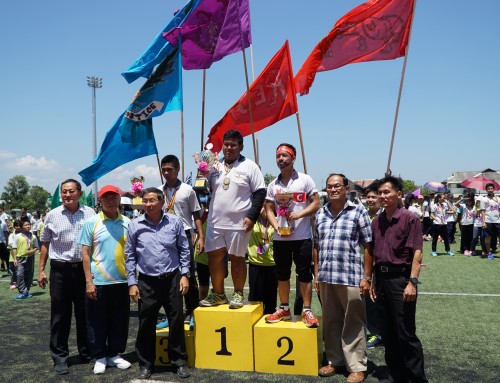 Purple emerged as champions at Chung Ching Sports Day