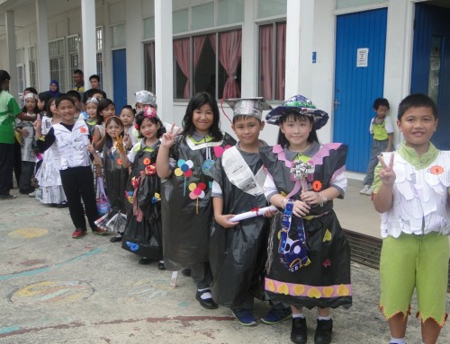 Chung Ching Primary Students Joined the Earth Day Celebration