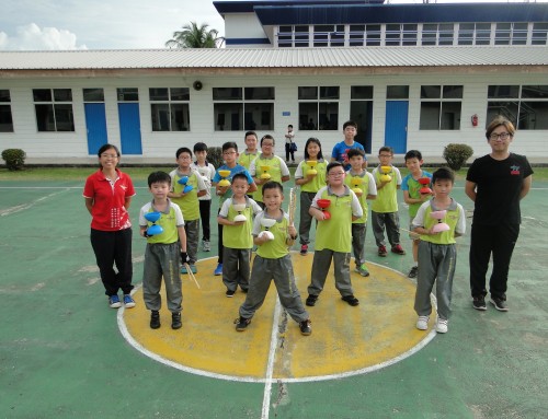 中正中学小学部举办为期两天的扯铃训练营